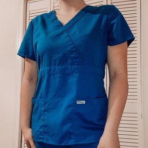 Gray’s Anatomy scrub top and two pair of bottoms